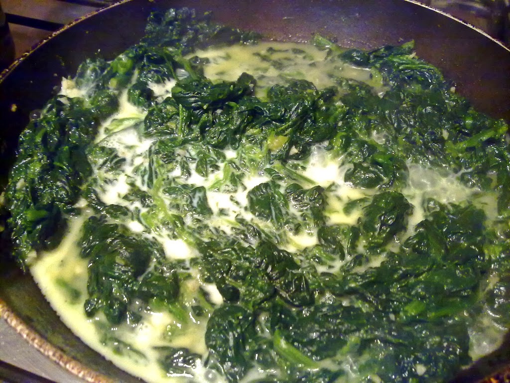 spinaci gorgonzola
