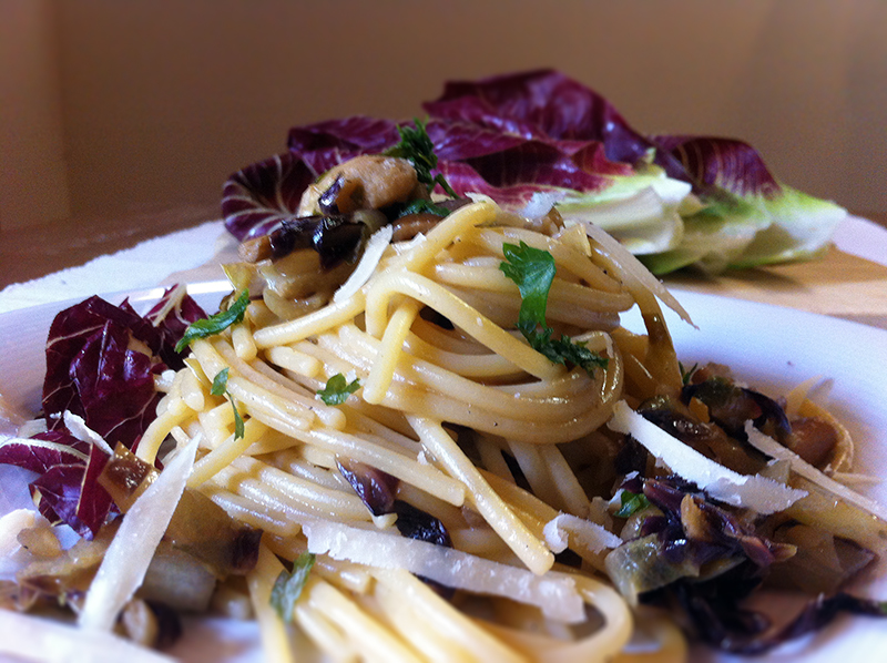 tagliolini radicchio